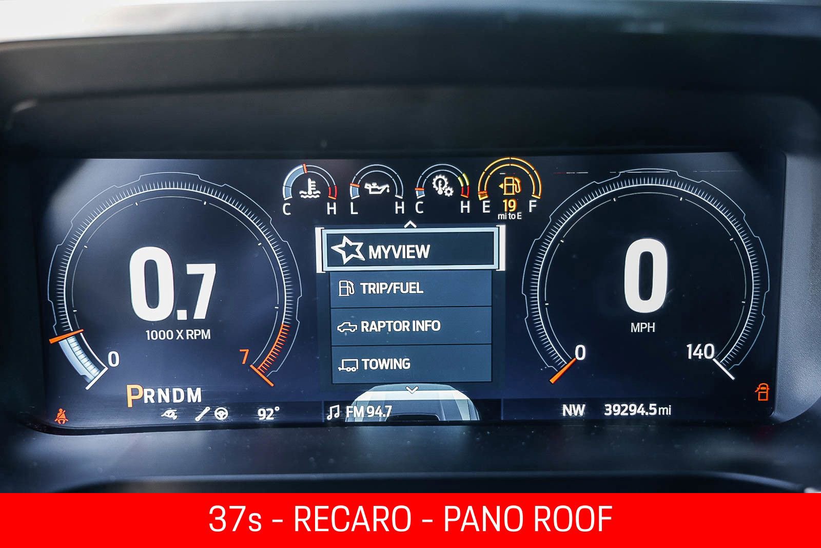 Used 2023 Ford F150 Raptor w/ Blue Interior Package image 23