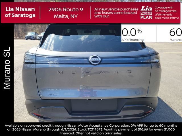 New 2026 Nissan Murano SL AWD/4WD image 4