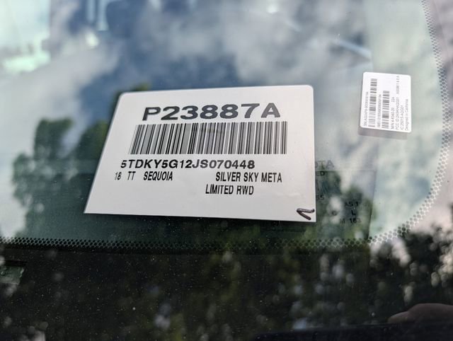 Used 2018 Toyota Sequoia Limited w/ Safety & Convenience Package image 37