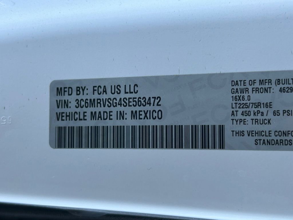 Used 2025 RAM ProMaster 3500 w/ Convenience Group FWD image 47