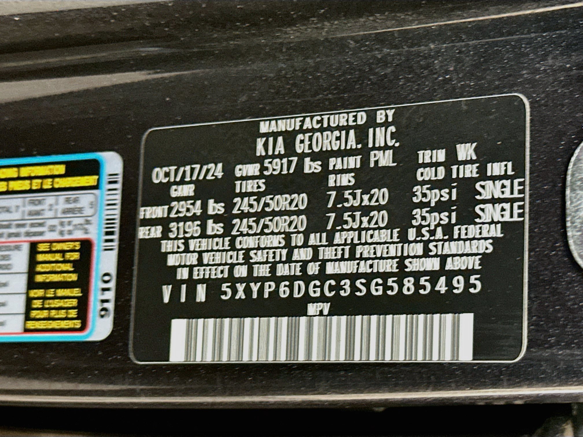Used 2025 Kia Telluride S AWD/4WD image 12