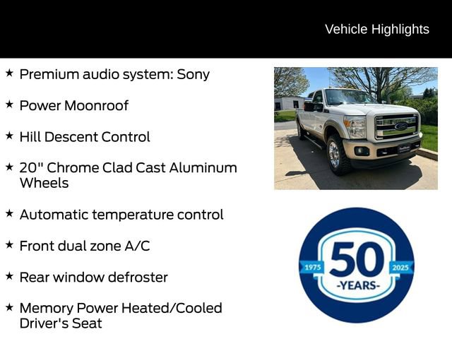 Used 2014 Ford F250 King Ranch w/ FX4 Off-Road Package AWD/4WD image 11