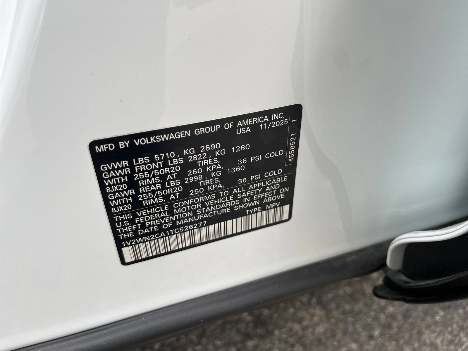 Used 2026 Volkswagen Atlas SE FWD image 31