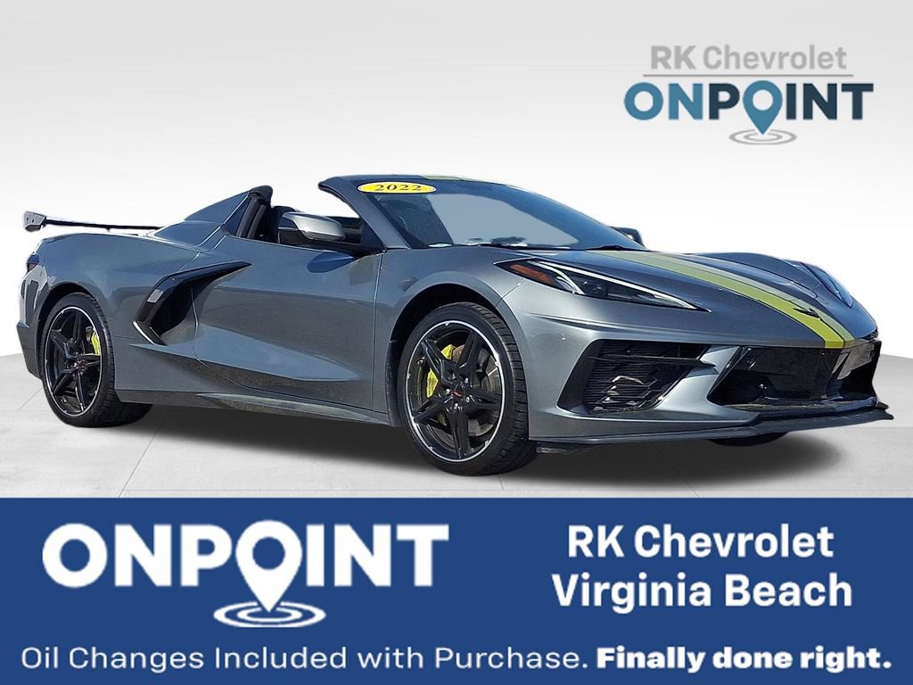Certified 2022 Chevrolet Corvette Stingray Premium Conv w/ Z51 Performance Package image 1
