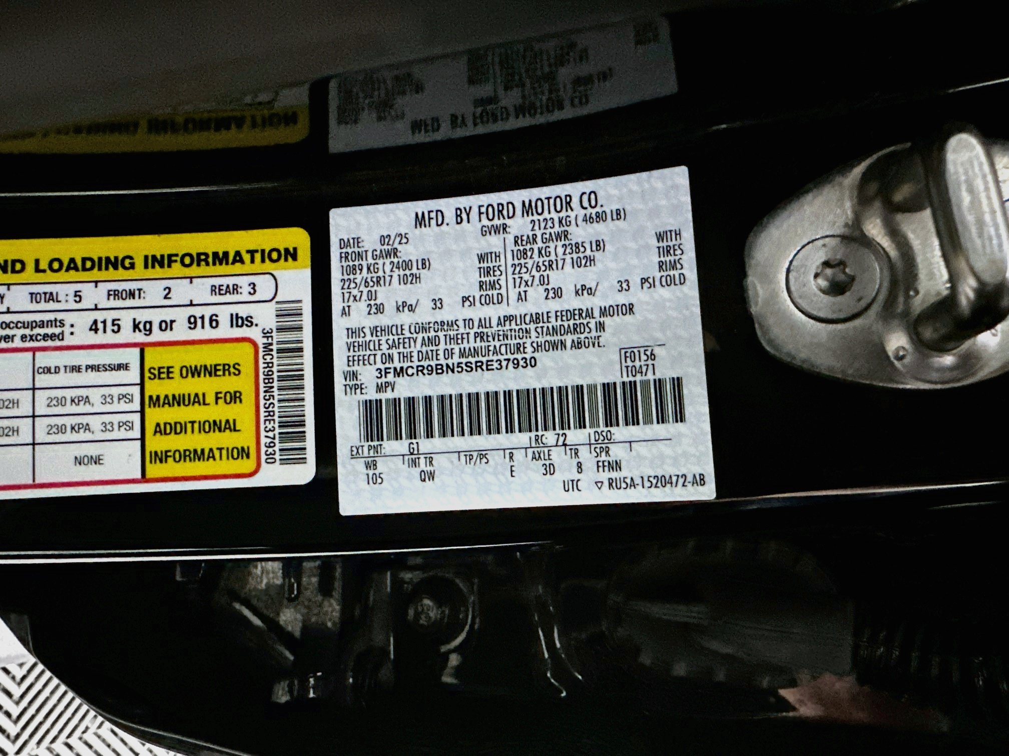 Used 2025 Ford Bronco Sport Big Bend AWD/4WD image 12