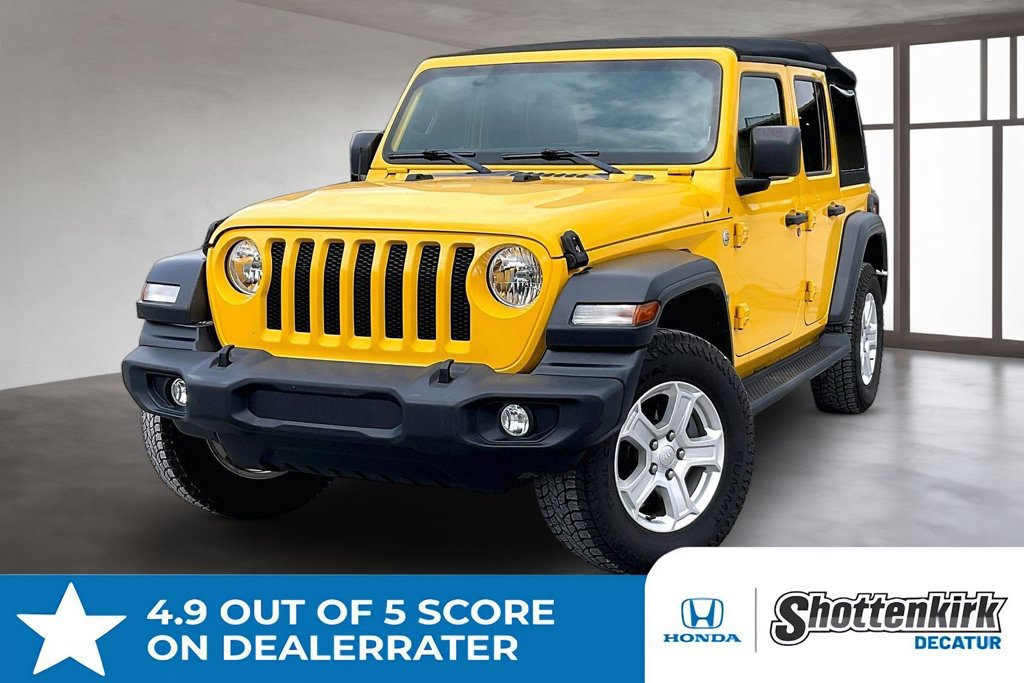 Used 2019 Jeep Wrangler Unlimited Sport S