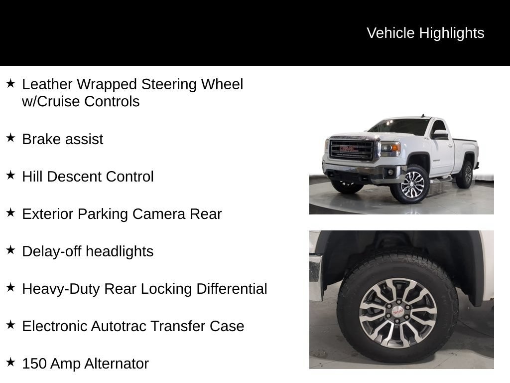 Used 2015 GMC Sierra 1500 SLE AWD/4WD image 35