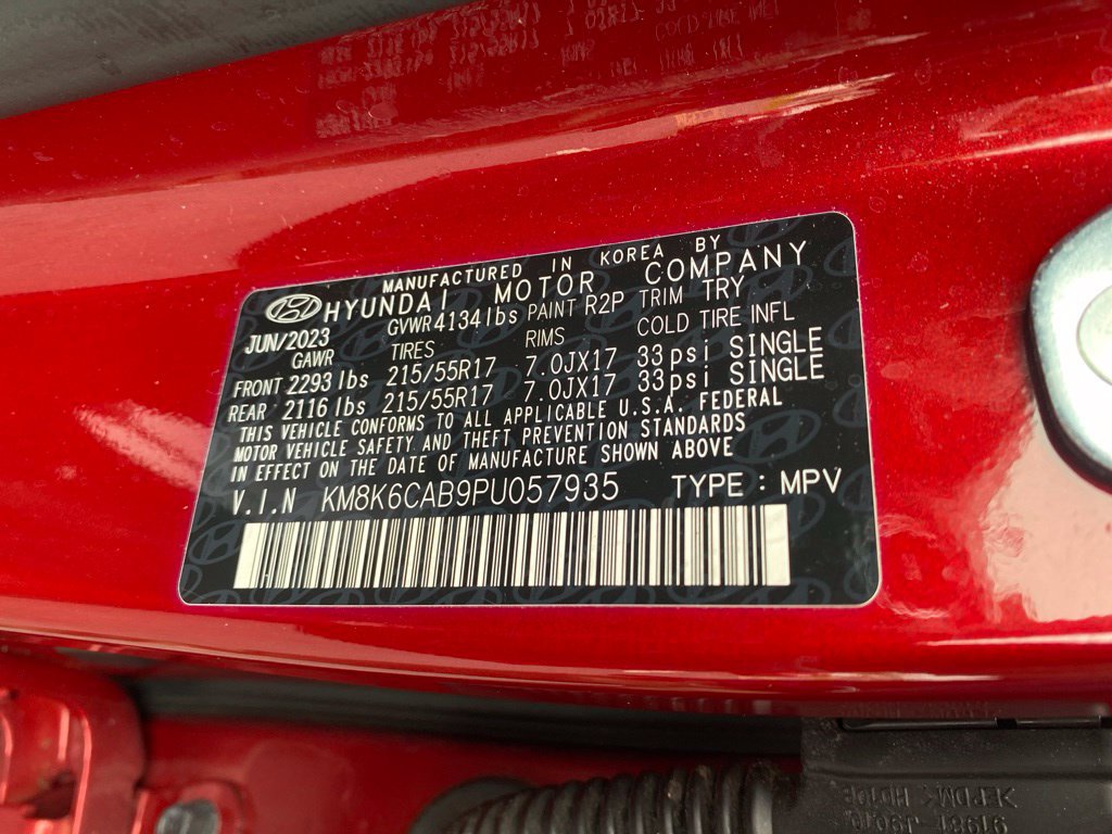 Certified 2023 Hyundai Kona SEL AWD/4WD image 25