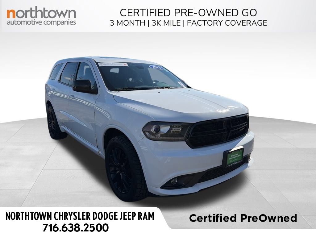 Certified 2016 Dodge Durango SXT w/ Blacktop Package