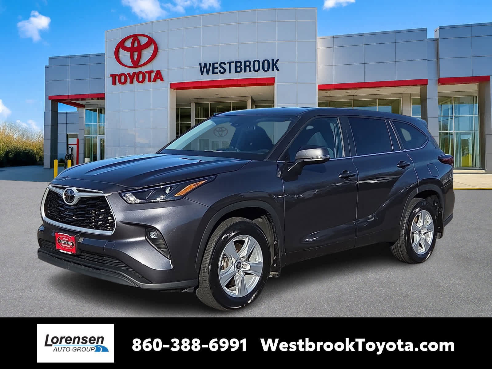 Certified 2024 Toyota Highlander LE