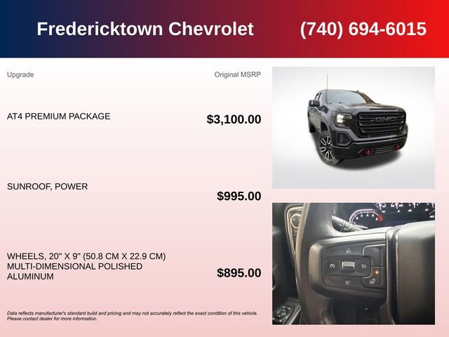 Used 2019 GMC Sierra 1500 AT4 w/ AT4 Premium Package image 5