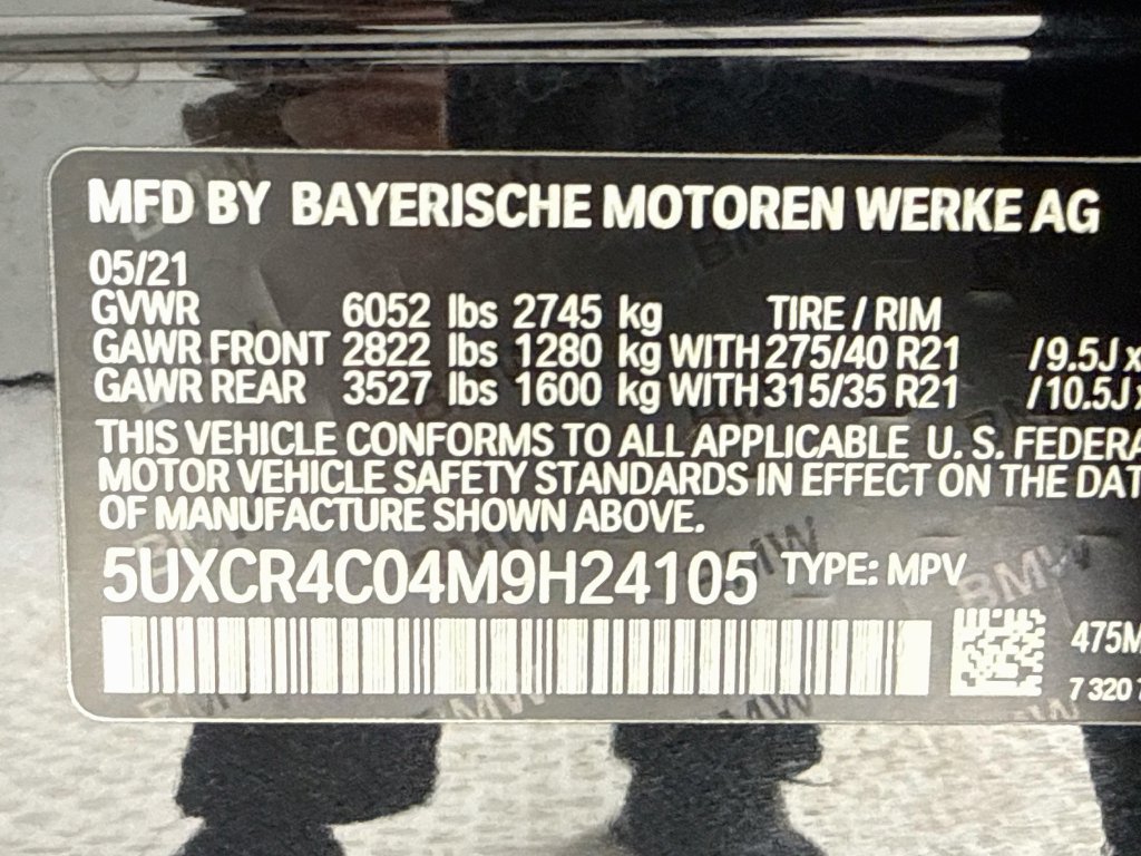 Used 2021 BMW X5 sDrive40i w/ M Sport Package RWD image 28