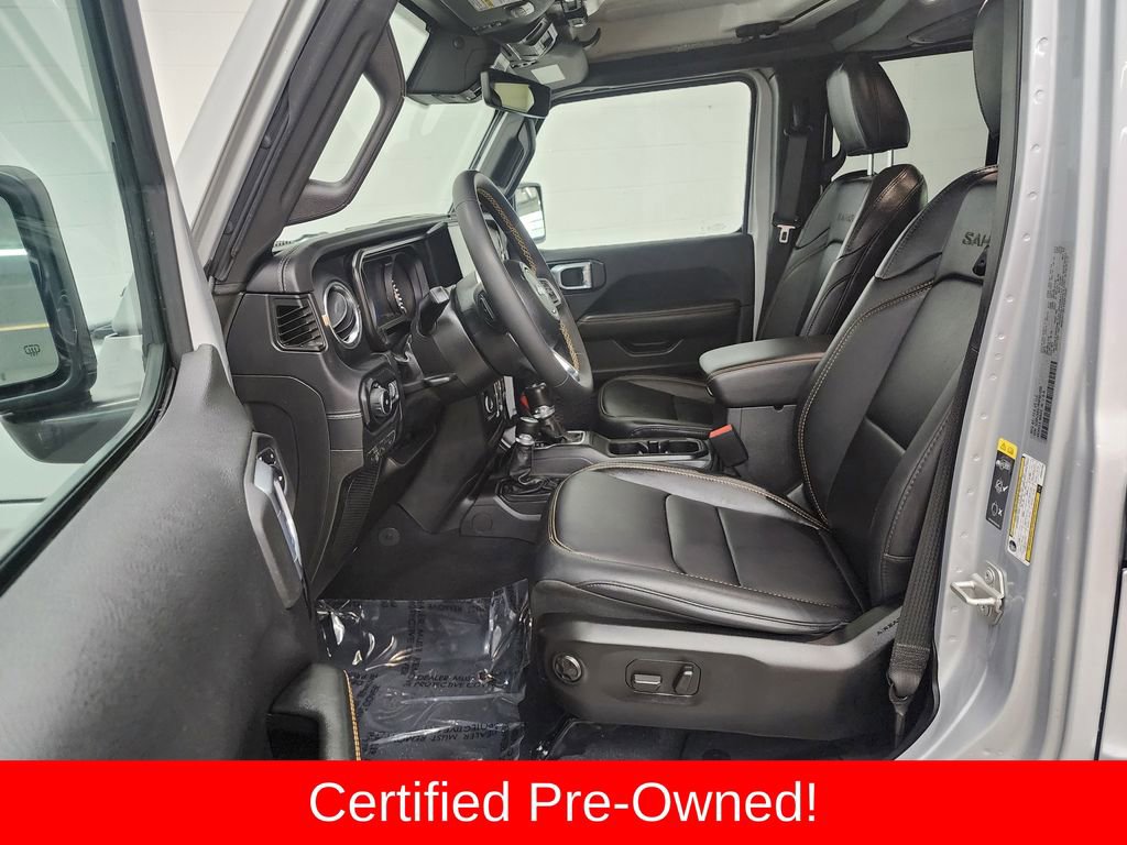 Certified 2024 Jeep Wrangler Unlimited Sahara w/ Technology Group AWD/4WD image 12