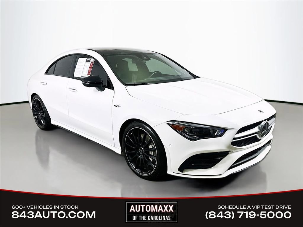 Used 2023 Mercedes-Benz CLA 35 AMG 4MATIC w/ Parking Assistance Package video 1