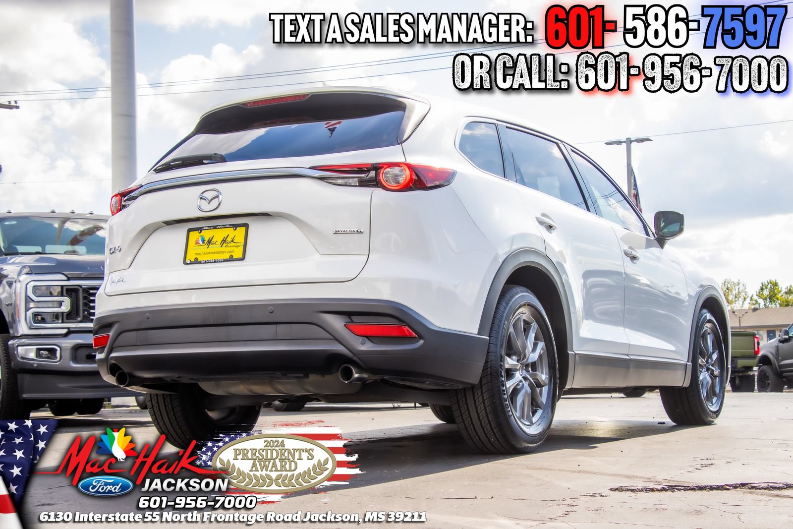 Used 2021 MAZDA CX-9 Touring w/ Touring Premium Package FWD image 5