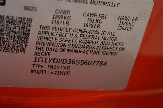 New 2025 Chevrolet Corvette Z06 w/ Battery Protection Package image 38