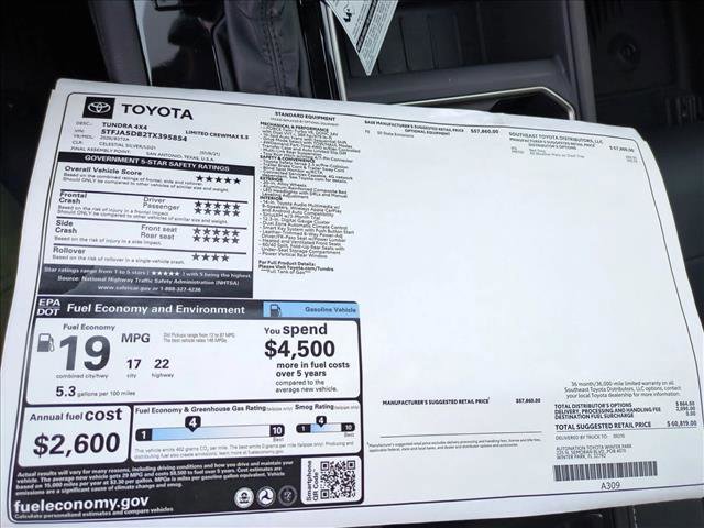 New 2026 Toyota Tundra Limited image 17