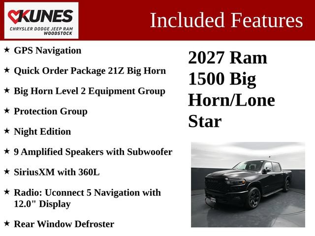 New 2027 RAM 1500 4x4 Crew Cab image 3