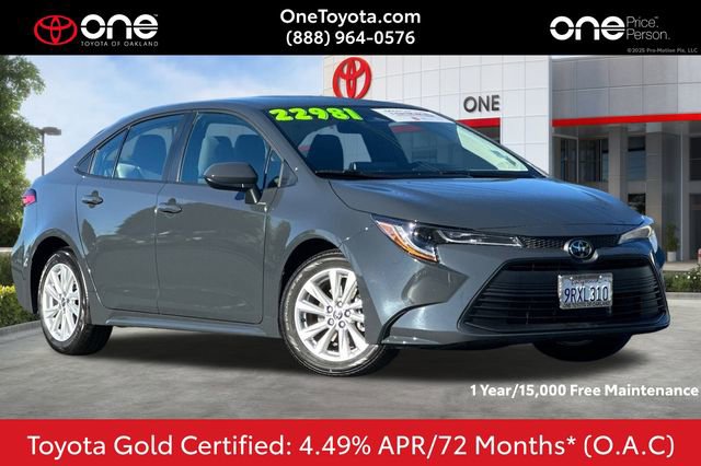 Certified 2025 Toyota Corolla LE