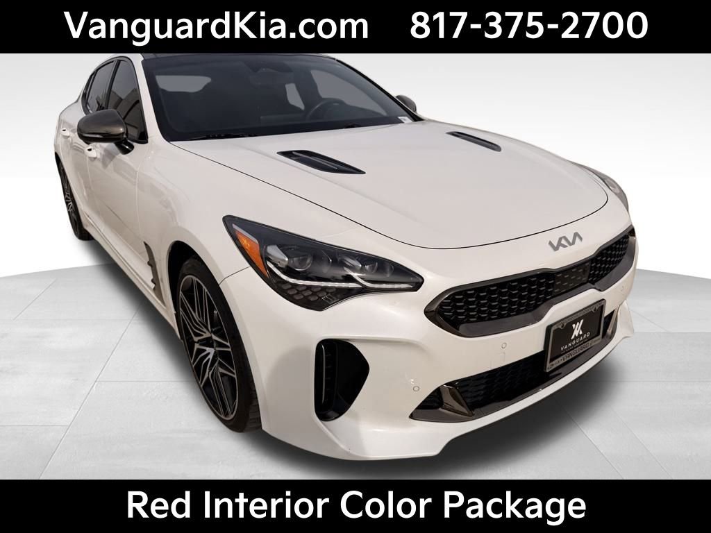 Certified 2022 Kia Stinger GT2 w/ Red Interior Color Package image 5