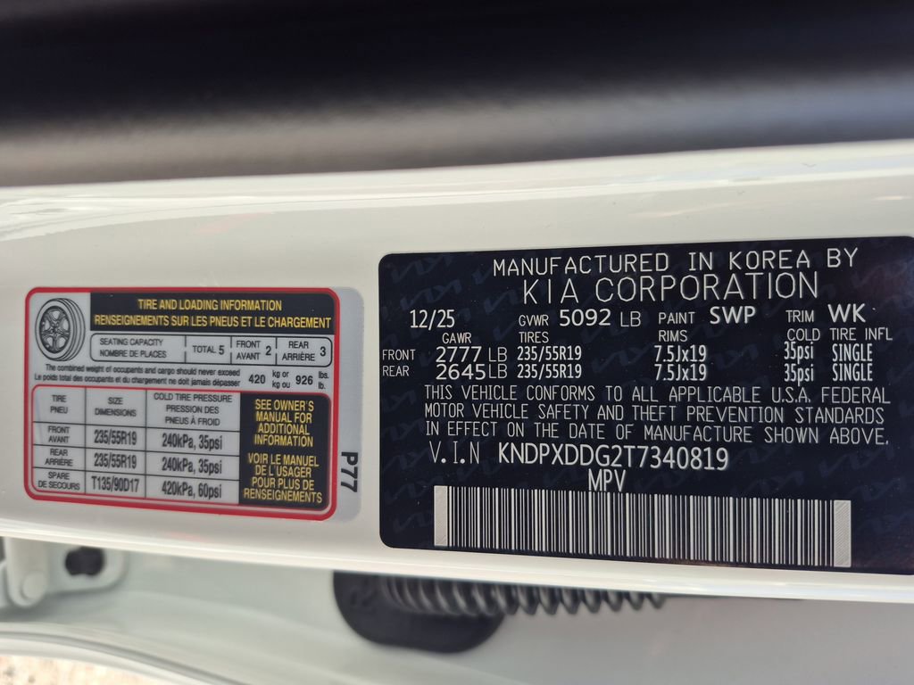 New 2026 Kia Sportage SX Prestige image 28