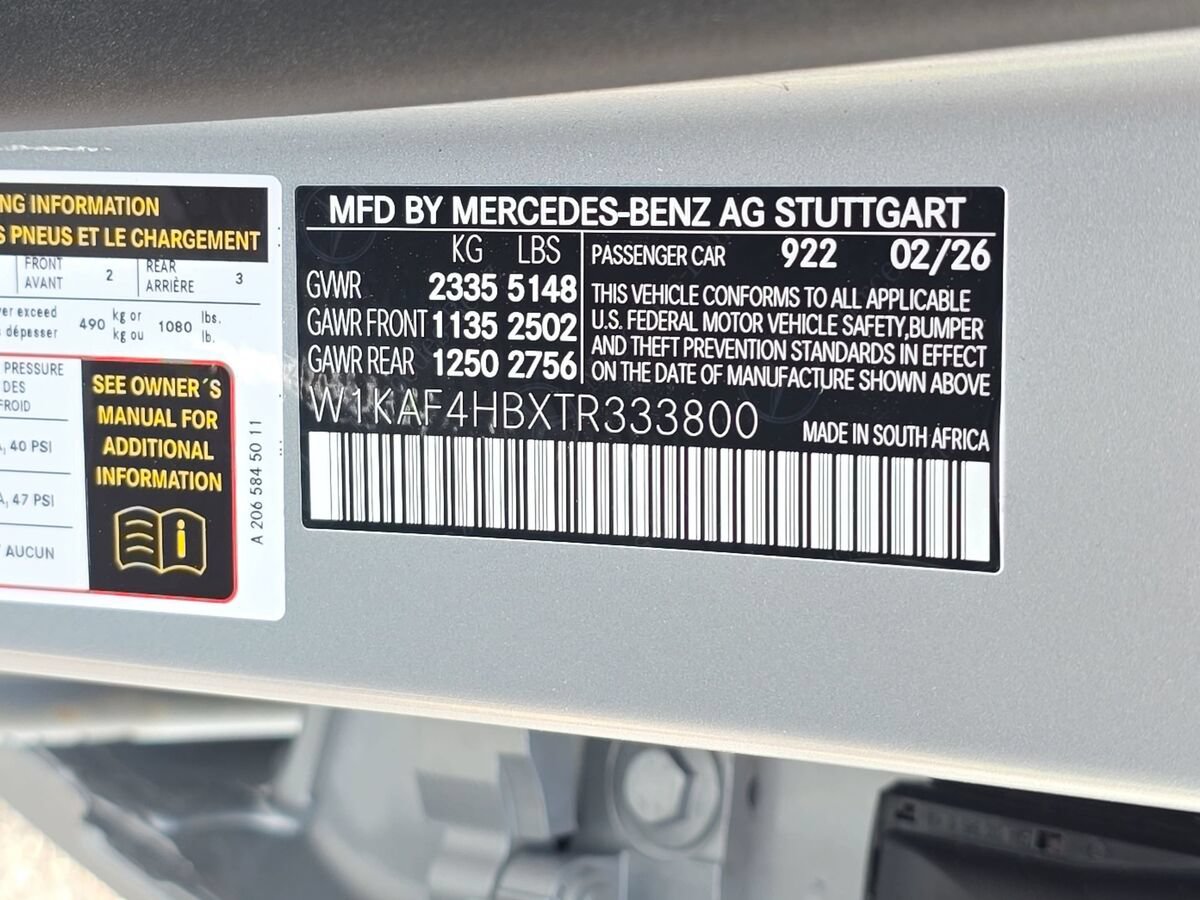 New 2026 Mercedes-Benz C 300 4MATIC Sedan image 33