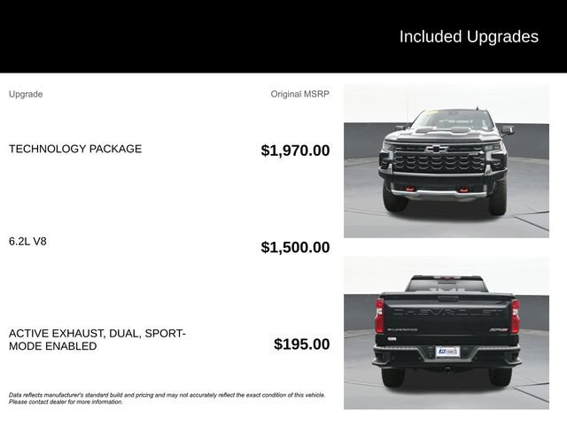 Used 2024 Chevrolet Silverado 1500 ZR2 w/ Technology Package AWD/4WD image 9