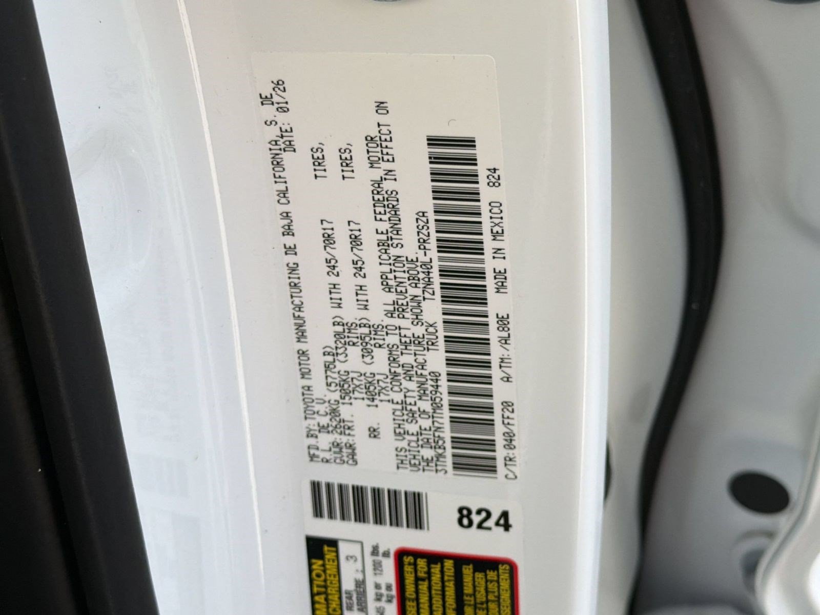 Used 2026 Toyota Tacoma SR5 RWD image 27