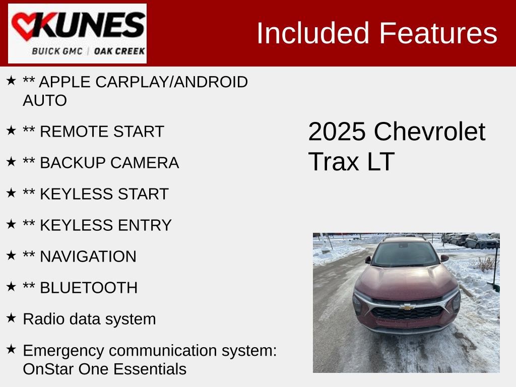 Used 2025 Chevrolet Trax LT image 2