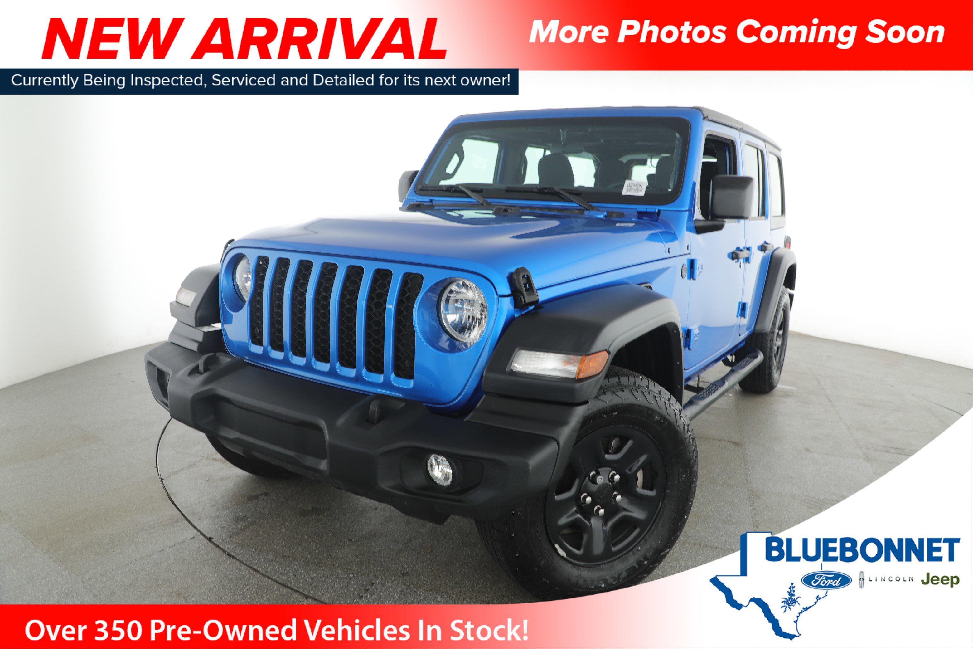 Certified 2024 Jeep Wrangler Sport