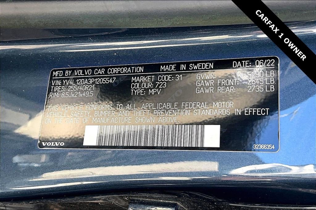 Used 2023 Volvo XC60 B5 Ultimate w/ Climate Package image 18