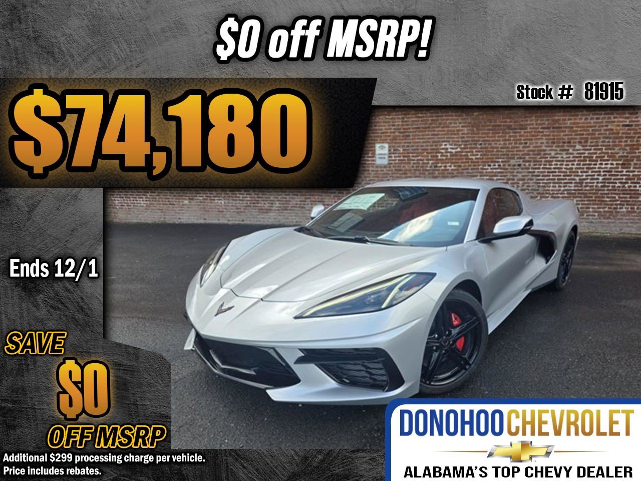 New 2026 Chevrolet Corvette Stingray Coupe w/ 1LT