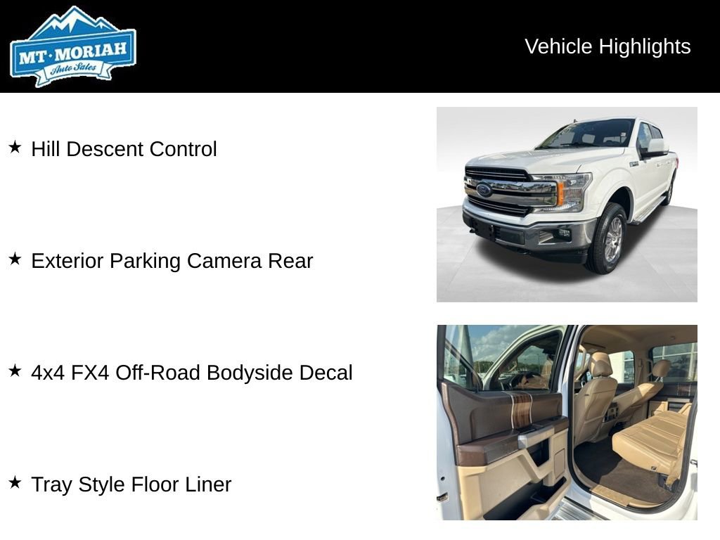 Used 2020 Ford F150 Lariat w/ FX4 Off-Road Package image 8