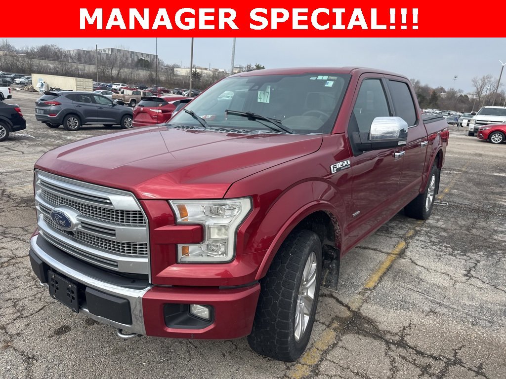 Used 2015 Ford F150 Platinum w/ Equipment Group 701A Luxury image 3