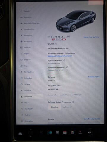 Used 2015 Tesla Model S Performance AWD/4WD image 11