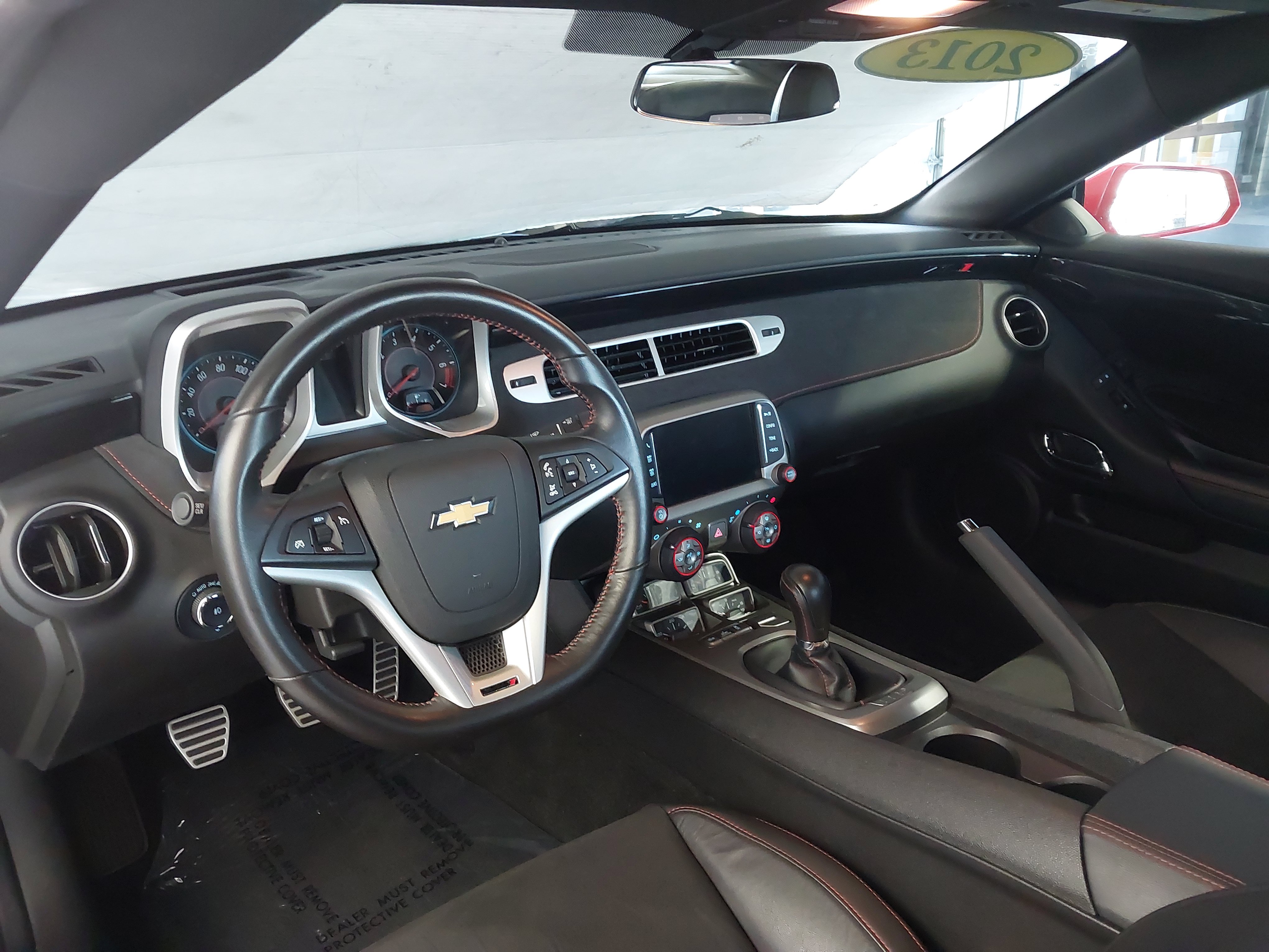Used 2013 Chevrolet Camaro ZL1 w/ Gray Stripe Package RWD image 2