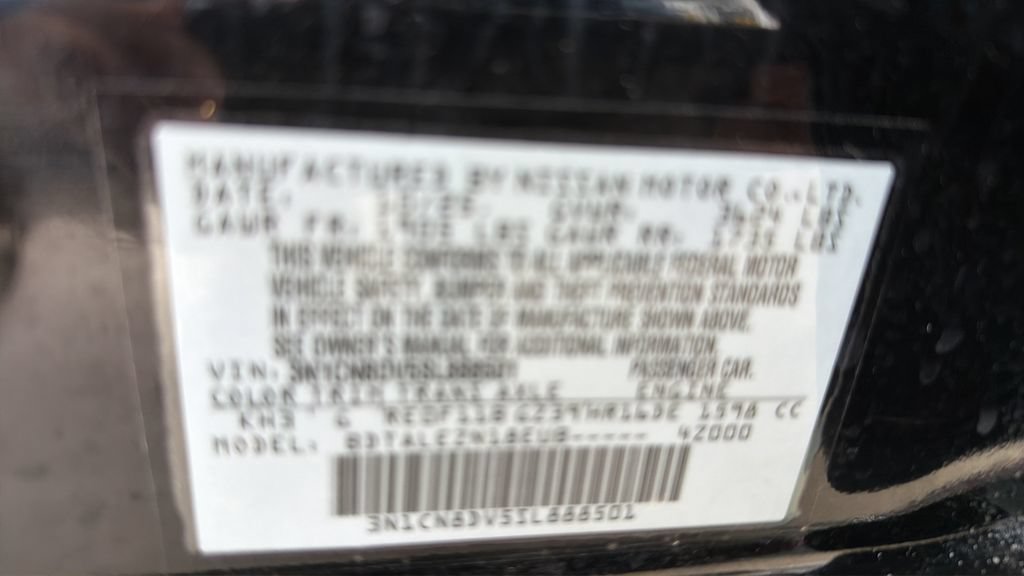Certified 2025 Nissan Versa S w/ Trunk Package FWD image 17