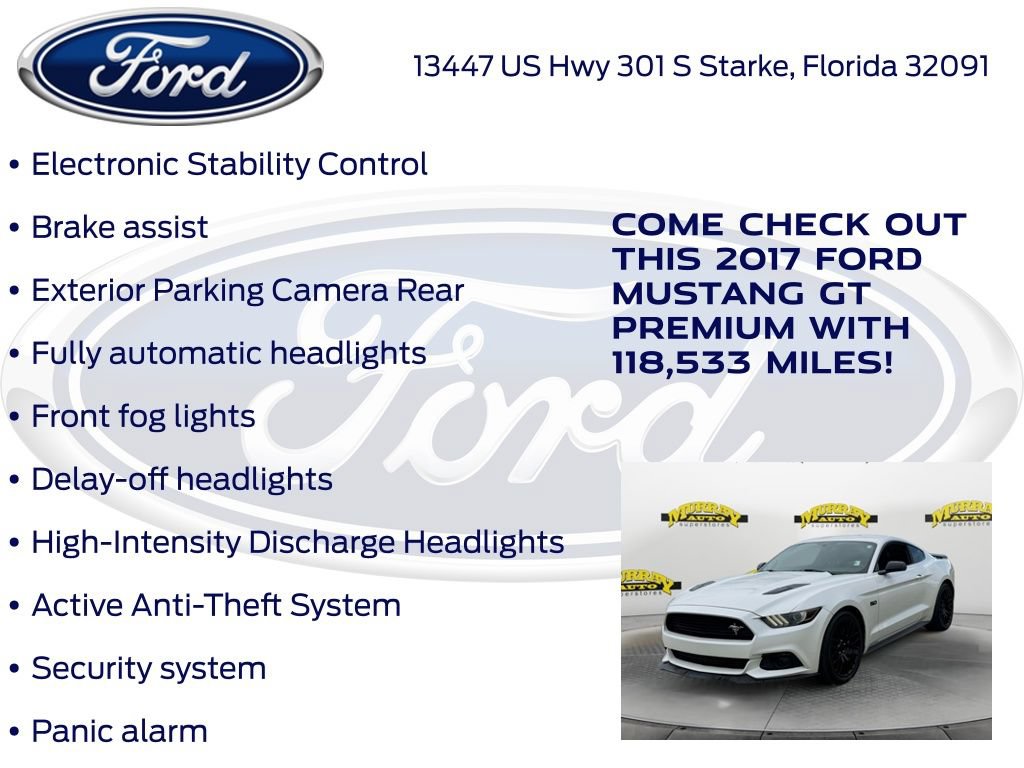 Used 2017 Ford Mustang GT Premium w/ Equipment Group 401A RWD image 30