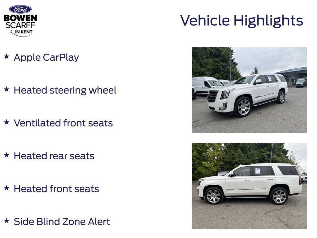 Used 2017 Cadillac Escalade Luxury AWD/4WD image 16