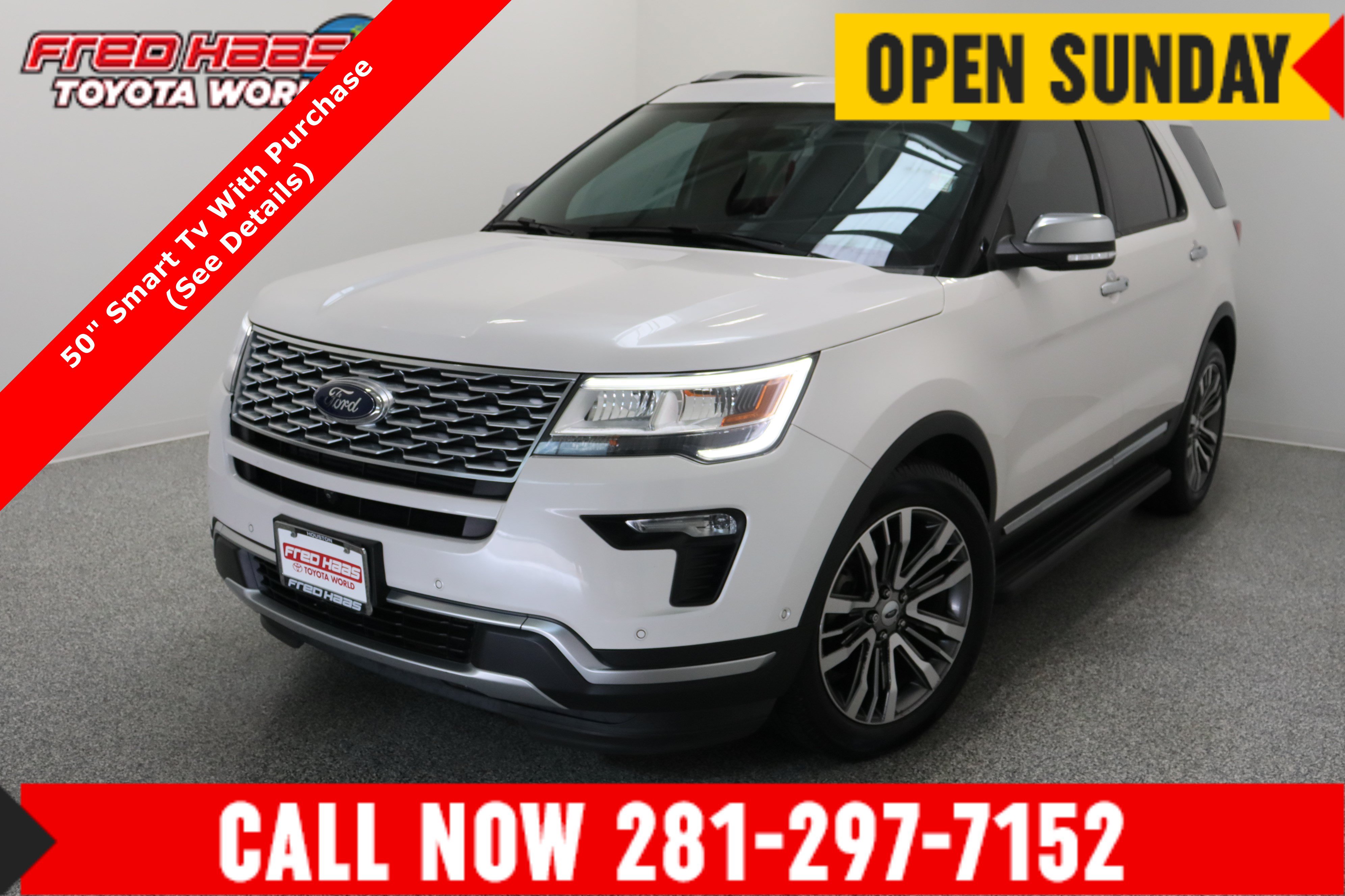 Used 2018 Ford Explorer Platinum AWD/4WD image 1