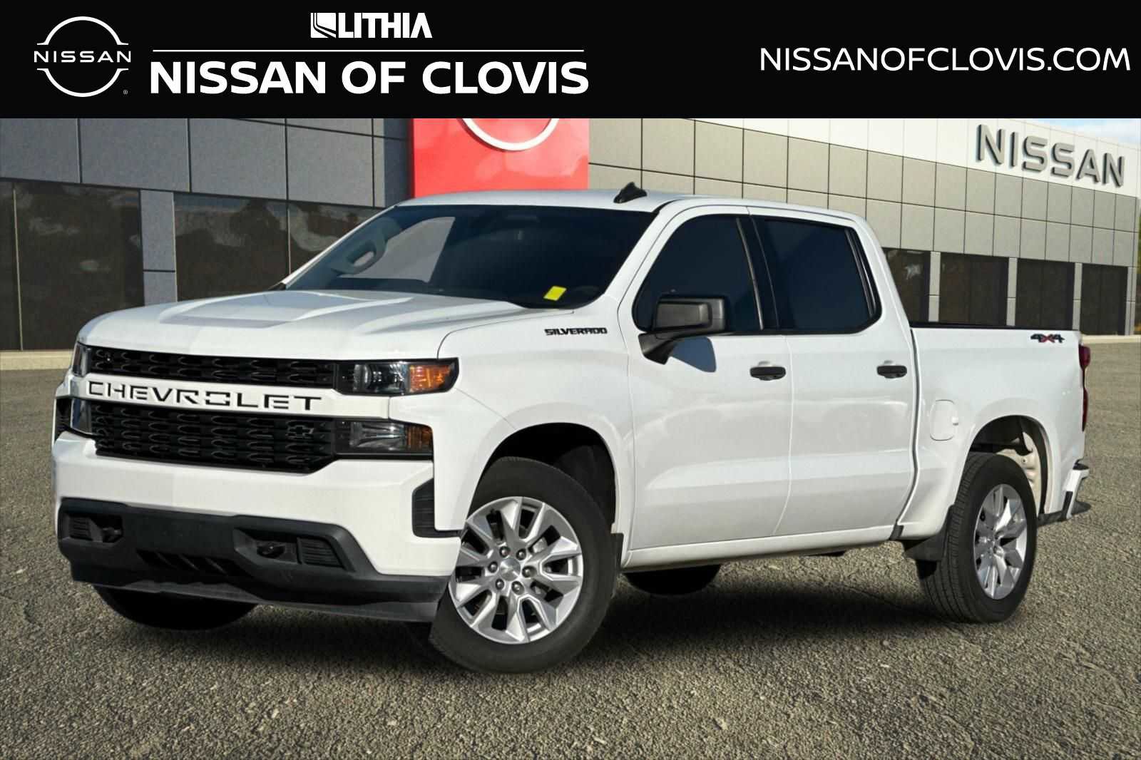 Used 2021 Chevrolet Silverado 1500 Custom w/ LPO, Dark Essentials Package image 1