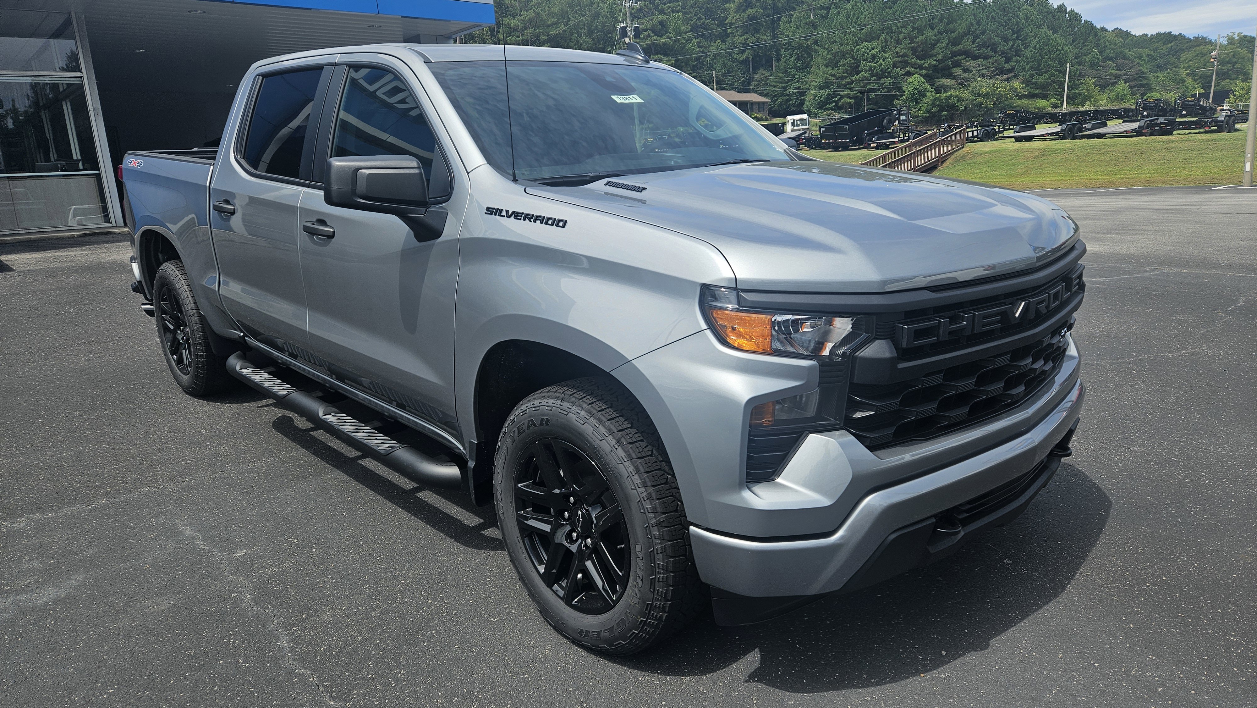 New 2026 Chevrolet Silverado 1500 Custom w/ Turbomax Blackout Package image 2