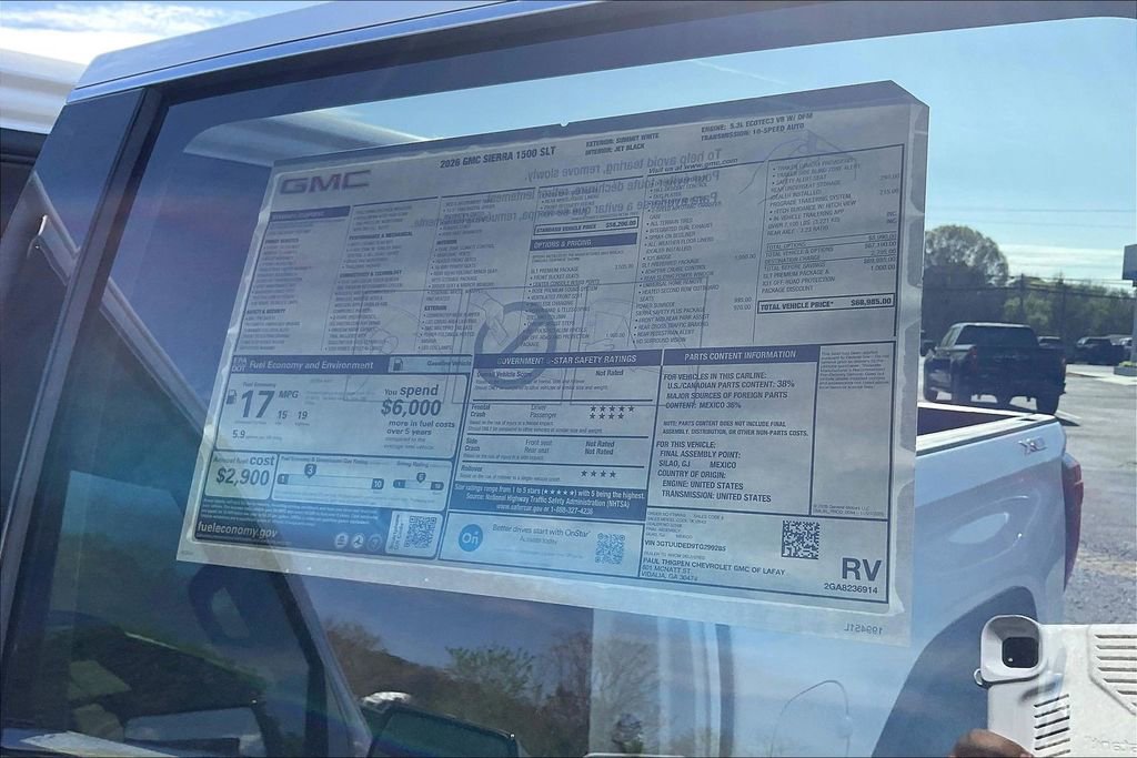 New 2026 GMC Sierra 1500 SLT w/ SLT Premium Package image 14