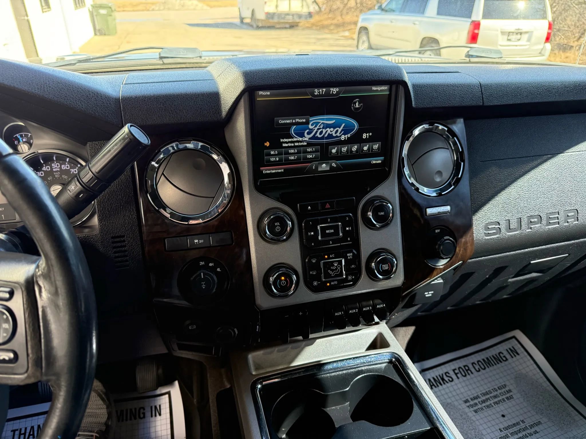 Used 2015 Ford F250 Platinum w/ Snow Plow Prep Package image 19