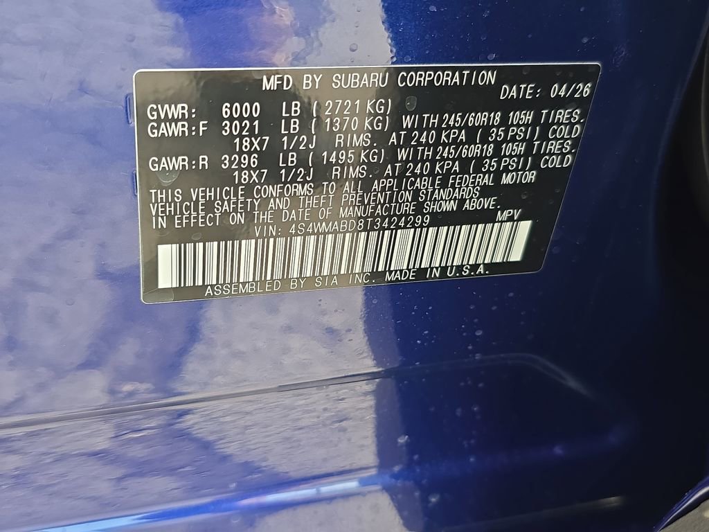 New 2026 Subaru Ascent Premium AWD/4WD image 30