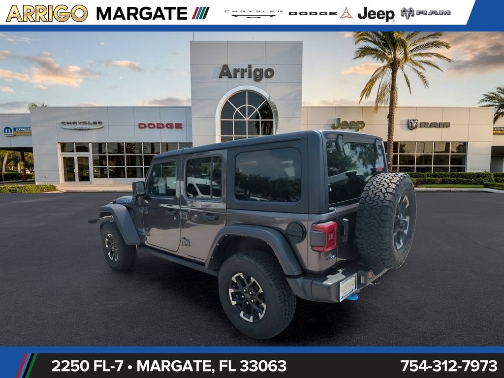 Used 2024 Jeep Wrangler Unlimited Rubicon 4xe AWD/4WD image 7