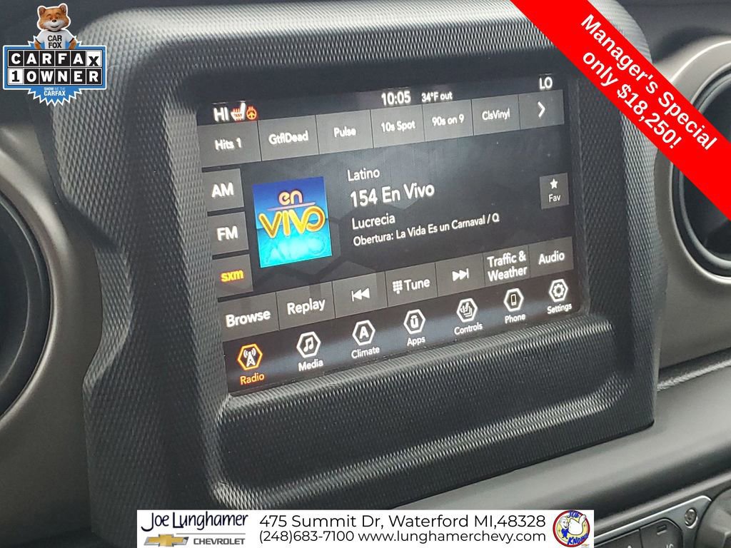 Used 2021 Jeep Wrangler Unlimited Sport AWD/4WD image 15