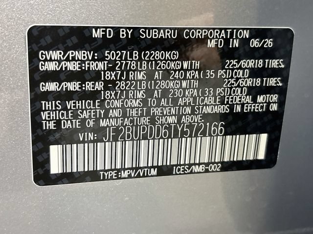 New 2026 Subaru Outback Limited AWD/4WD image 33