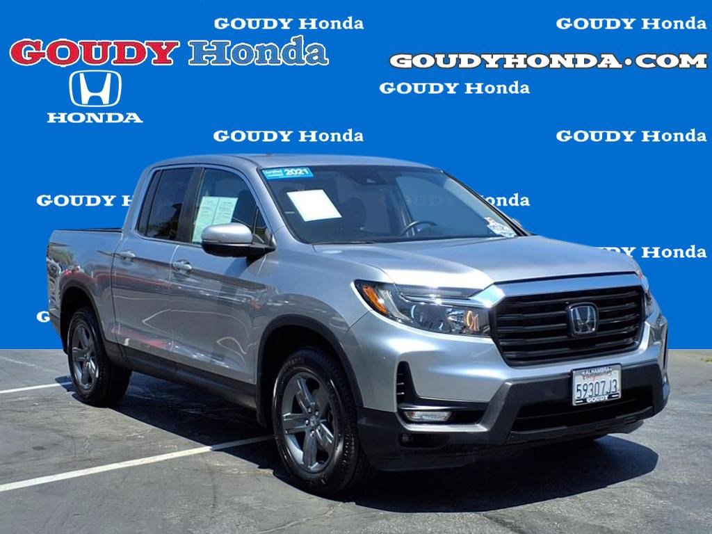 Certified 2021 Honda Ridgeline RTL