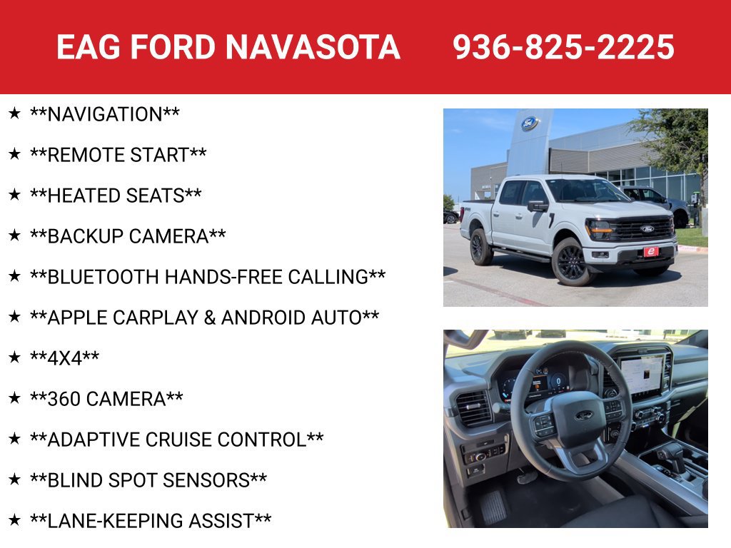 New 2026 Ford F150 XLT w/ Equipment Group 302A MID AWD/4WD image 4